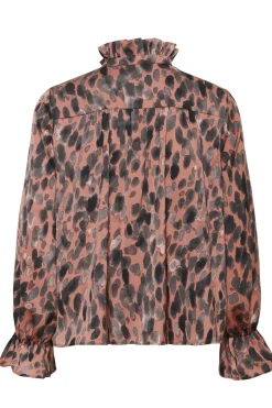 GRACIEIW PRINTED BLOUSE ROSE PAINTED DOT 900003318 30112280