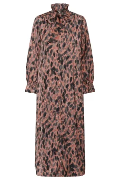 GRACIEIW PRINTED DRESS ROSE PAINTED DOT 900003318 30112281