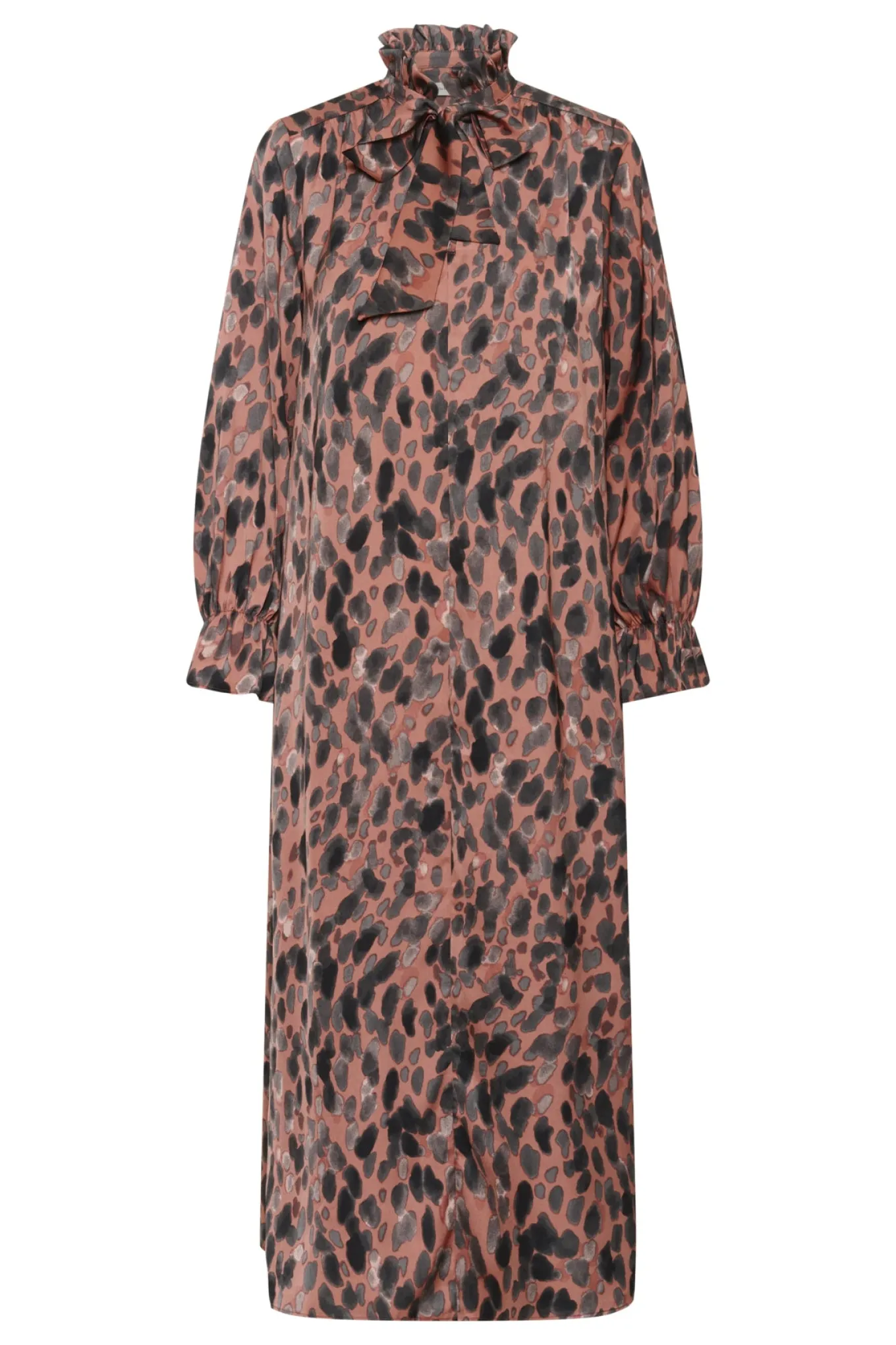 GRACIEIW PRINTED DRESS ROSE PAINTED DOT 900003318 30112281