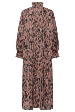 GRACIEIW PRINTED DRESS ROSE PAINTED DOT 900003318 30112281