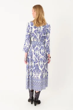 HarperLL Maxi Dress 3/4 20 Blue 254633020