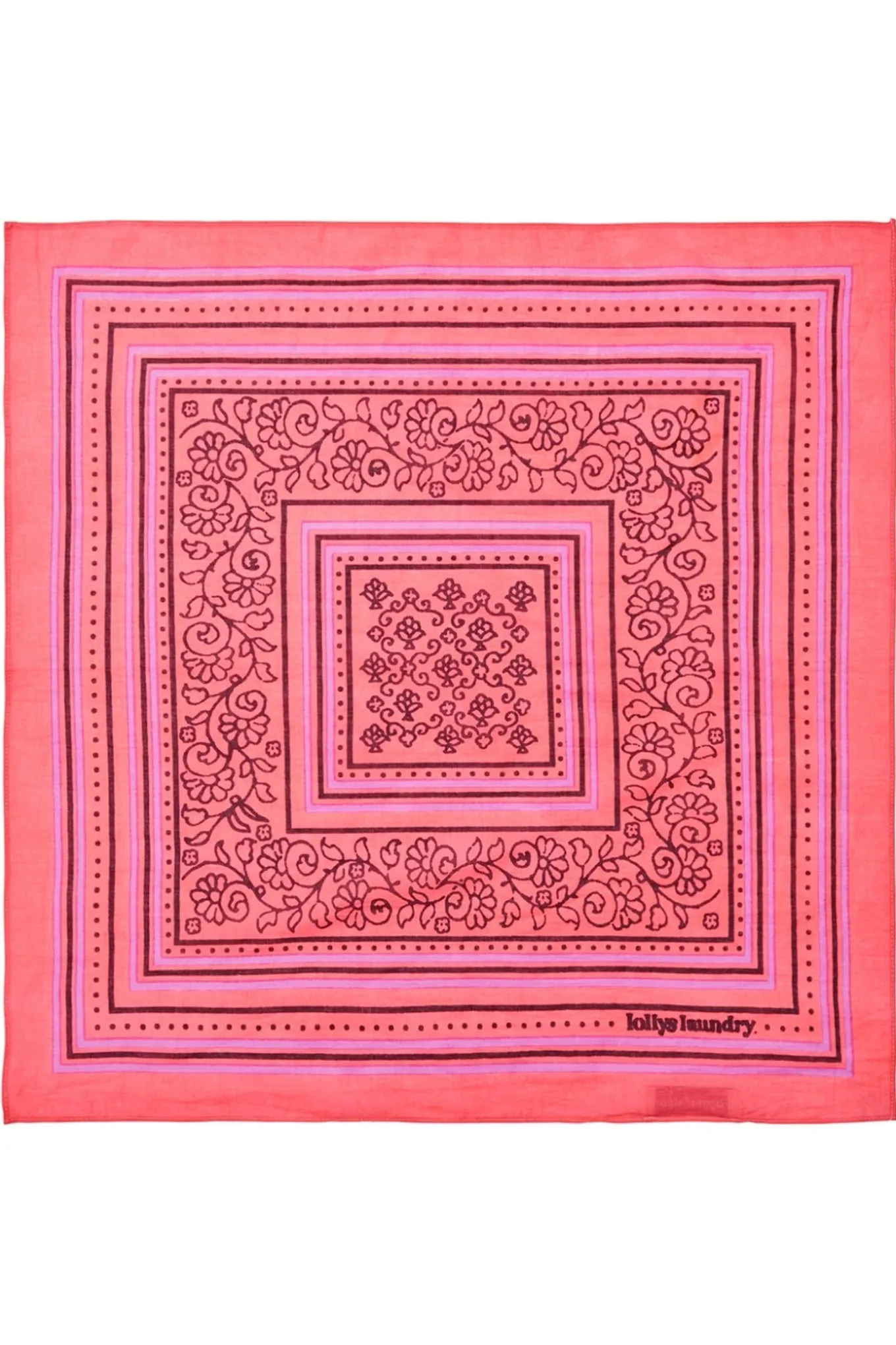 HemlockLL Bandana 90 Coral 7001700000