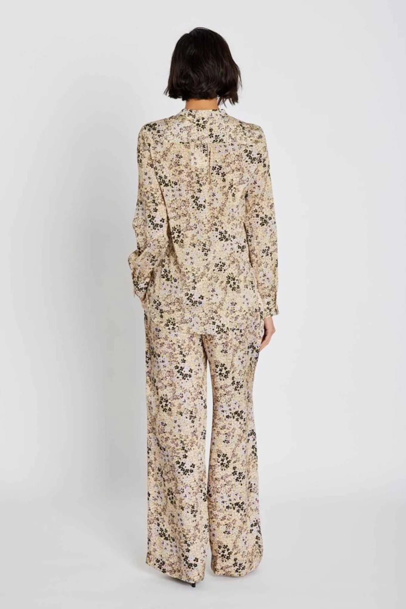 603HMNoran pants 805 Light flower print HM1308