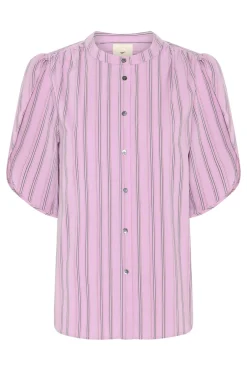448HMTulin shirt 370 Pink stripe HM1250