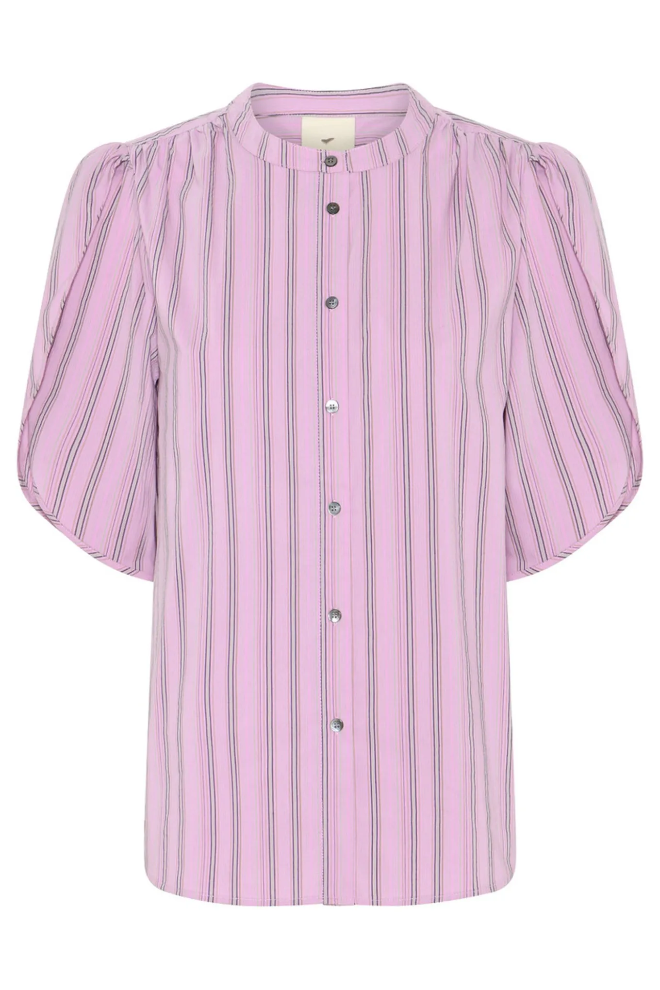 448HMTulin shirt 370 Pink stripe HM1250