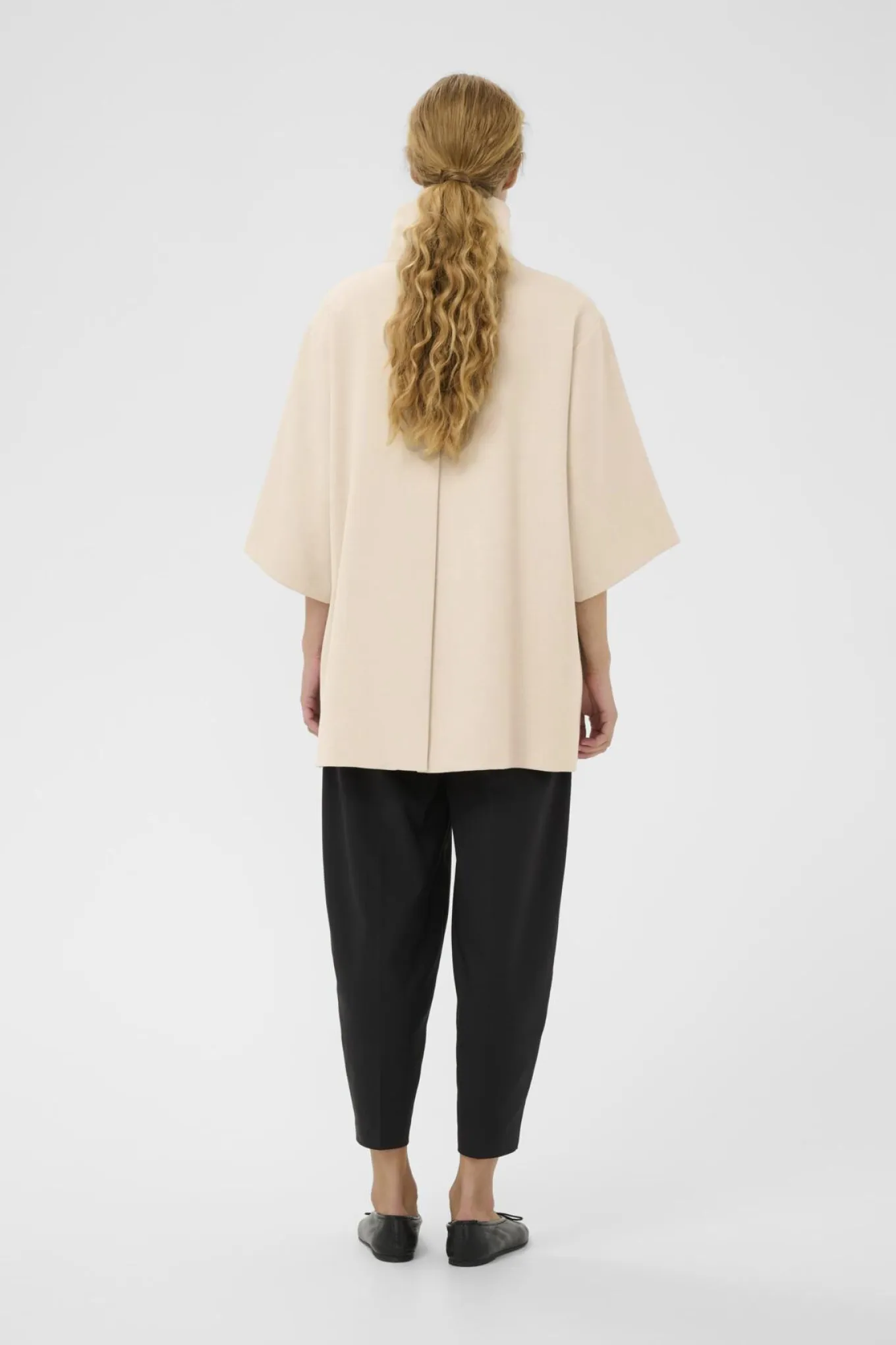 HOLLYNIW CAPE JACKET Ecru 300597 30112218