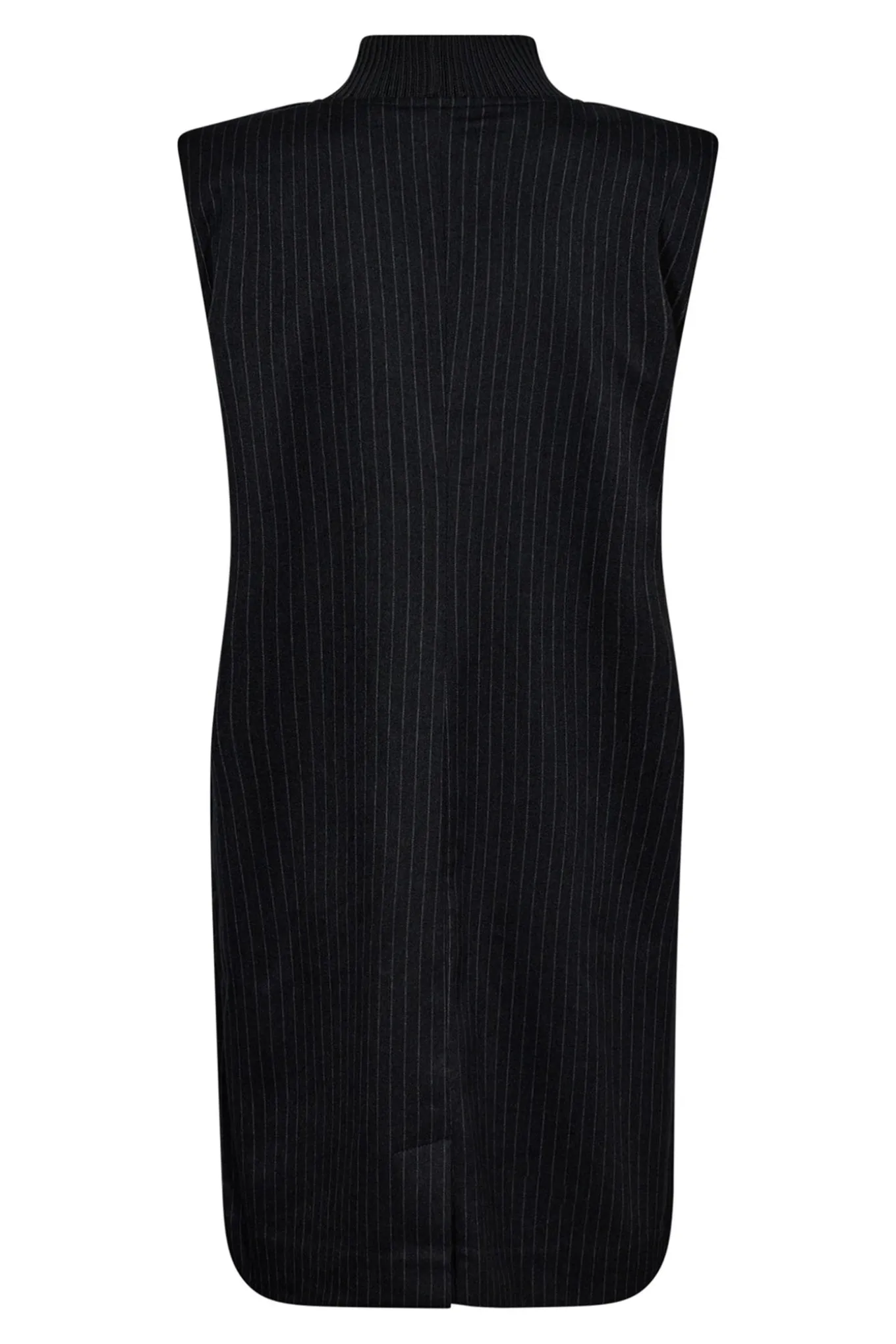 IdaCCPinRibTurtleneckDress 140Dark Grey 36308