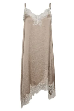 IdunCC Lace Strap Dress 320Bisquit 46105