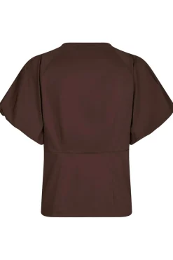 Irina Poplin Dark brown 162219