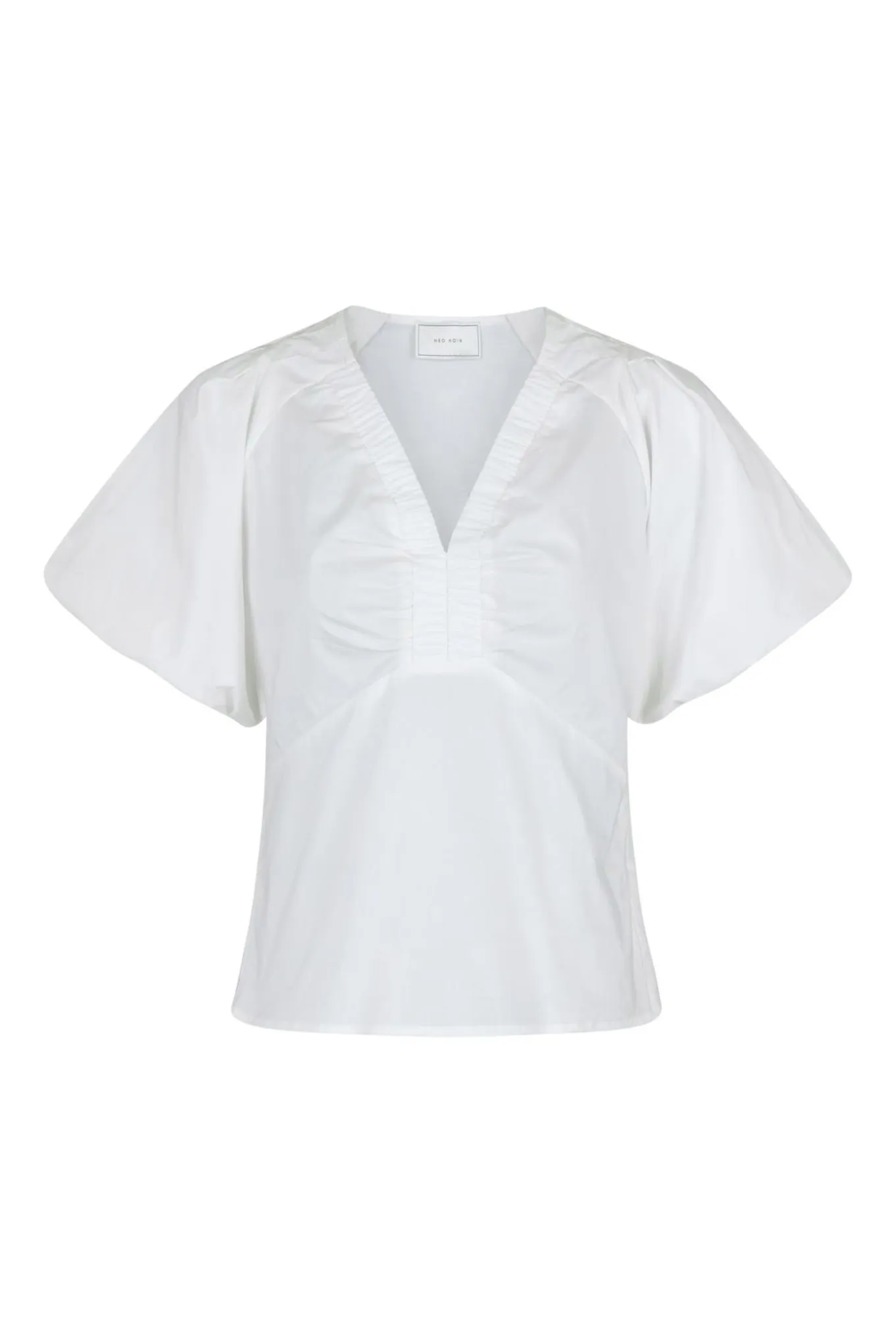 Irina Poplin White 162219