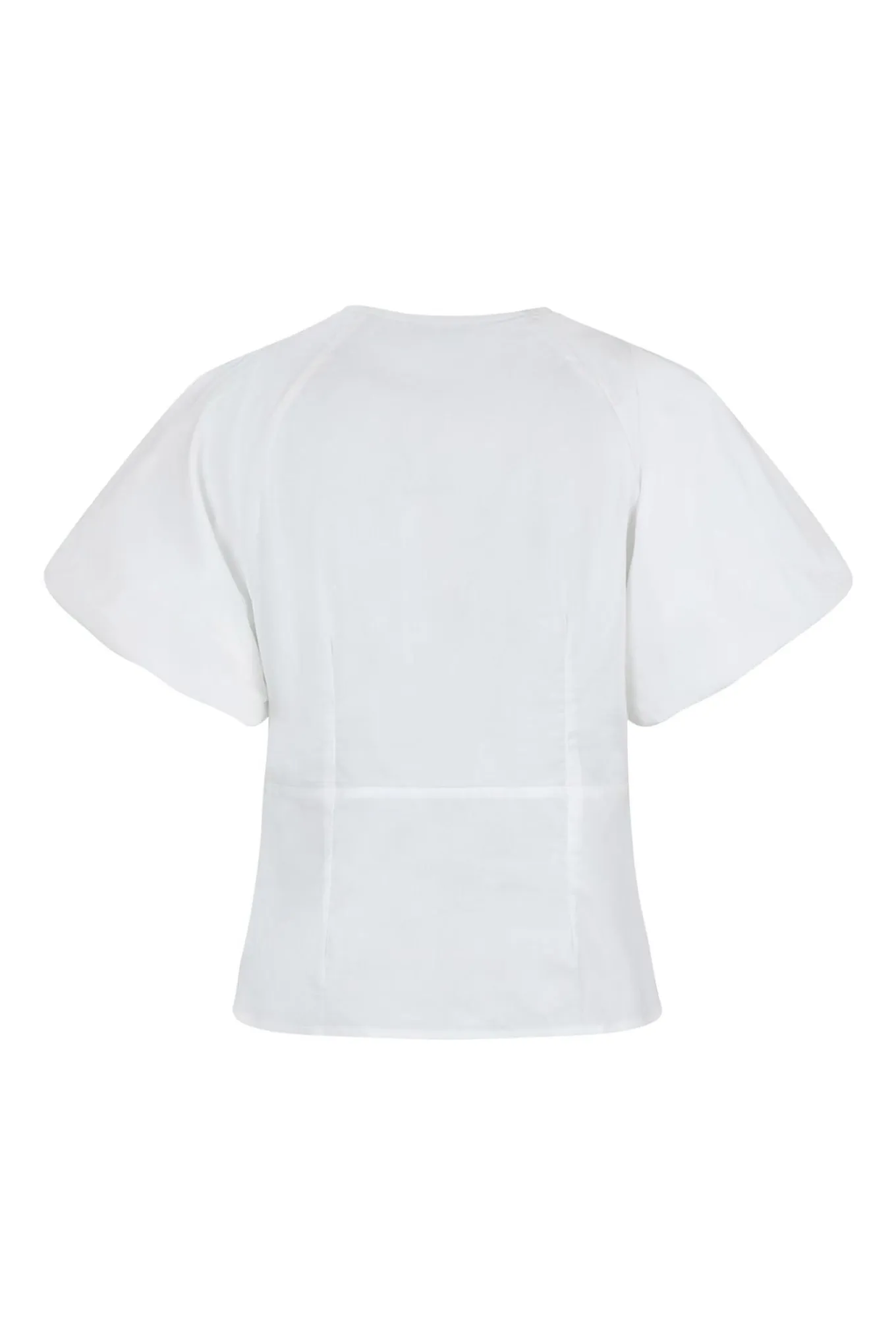 Irina Poplin White 162219