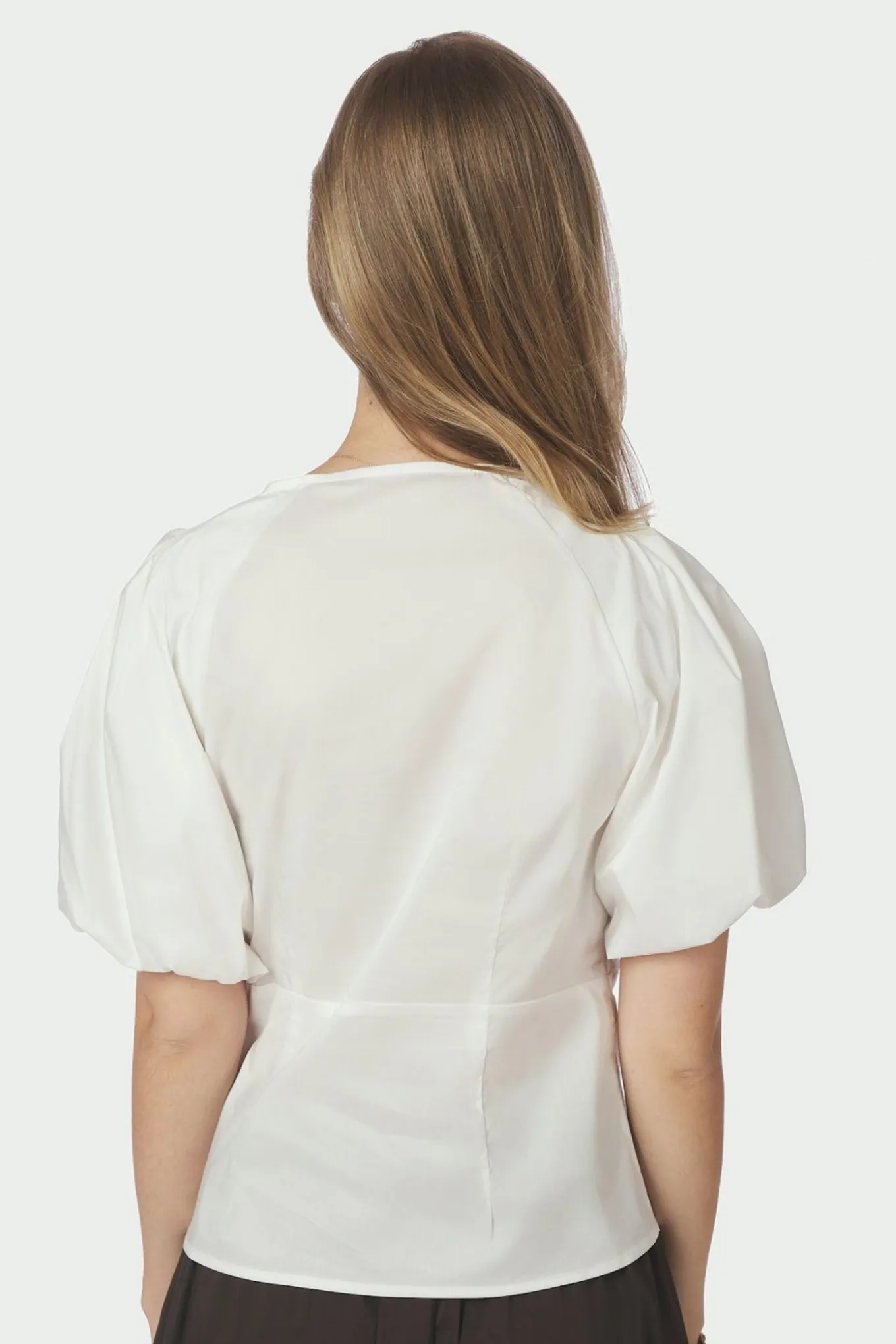 Irina Poplin White 162219