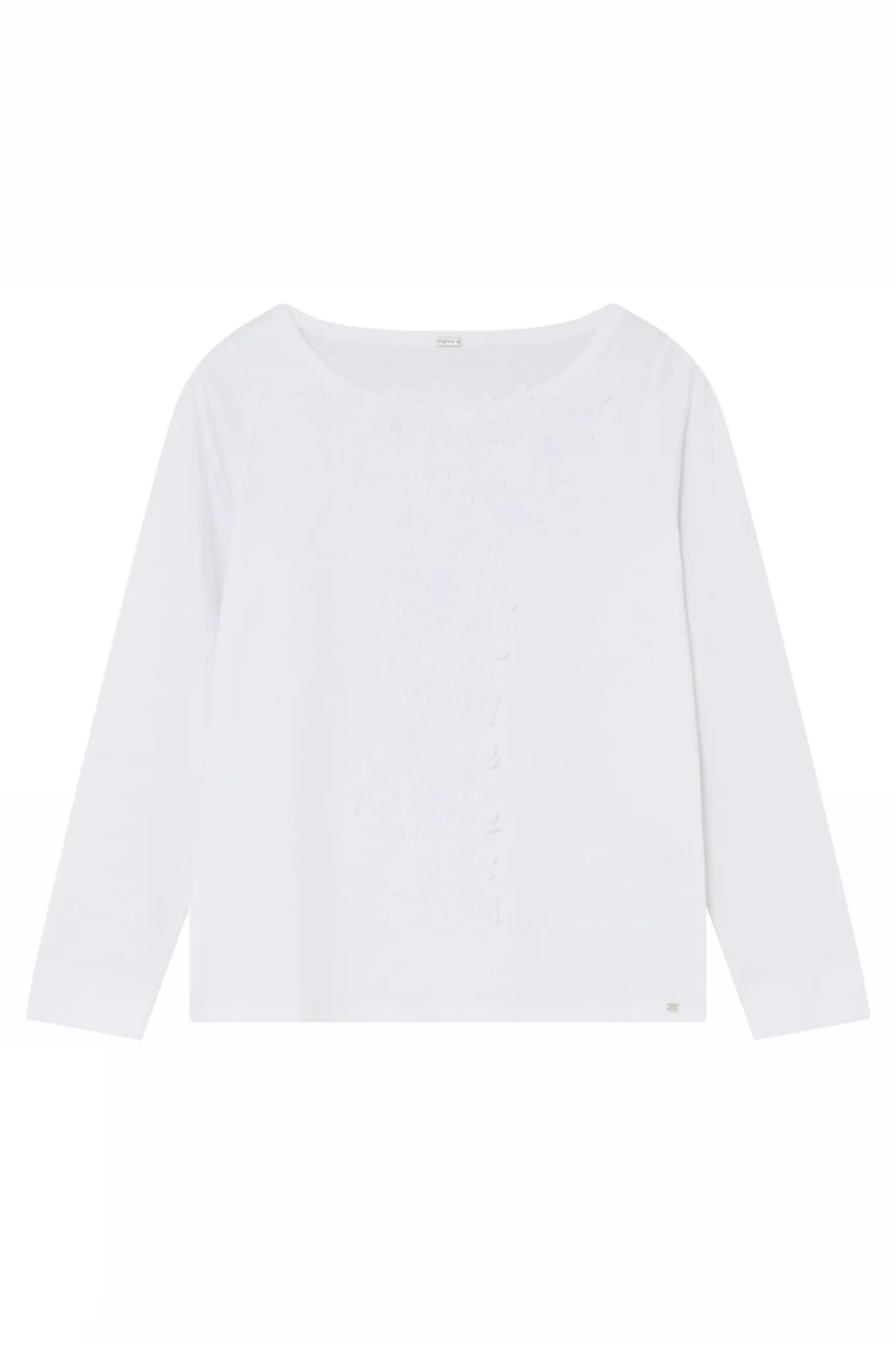 Jill, tshirt L/S 1000White 60704/1515