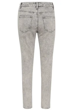 KAamelia Slim Jeans Grey Washed Denim 10509653