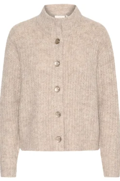 KAane Knit Cardigan Major Brown Melange 10507843