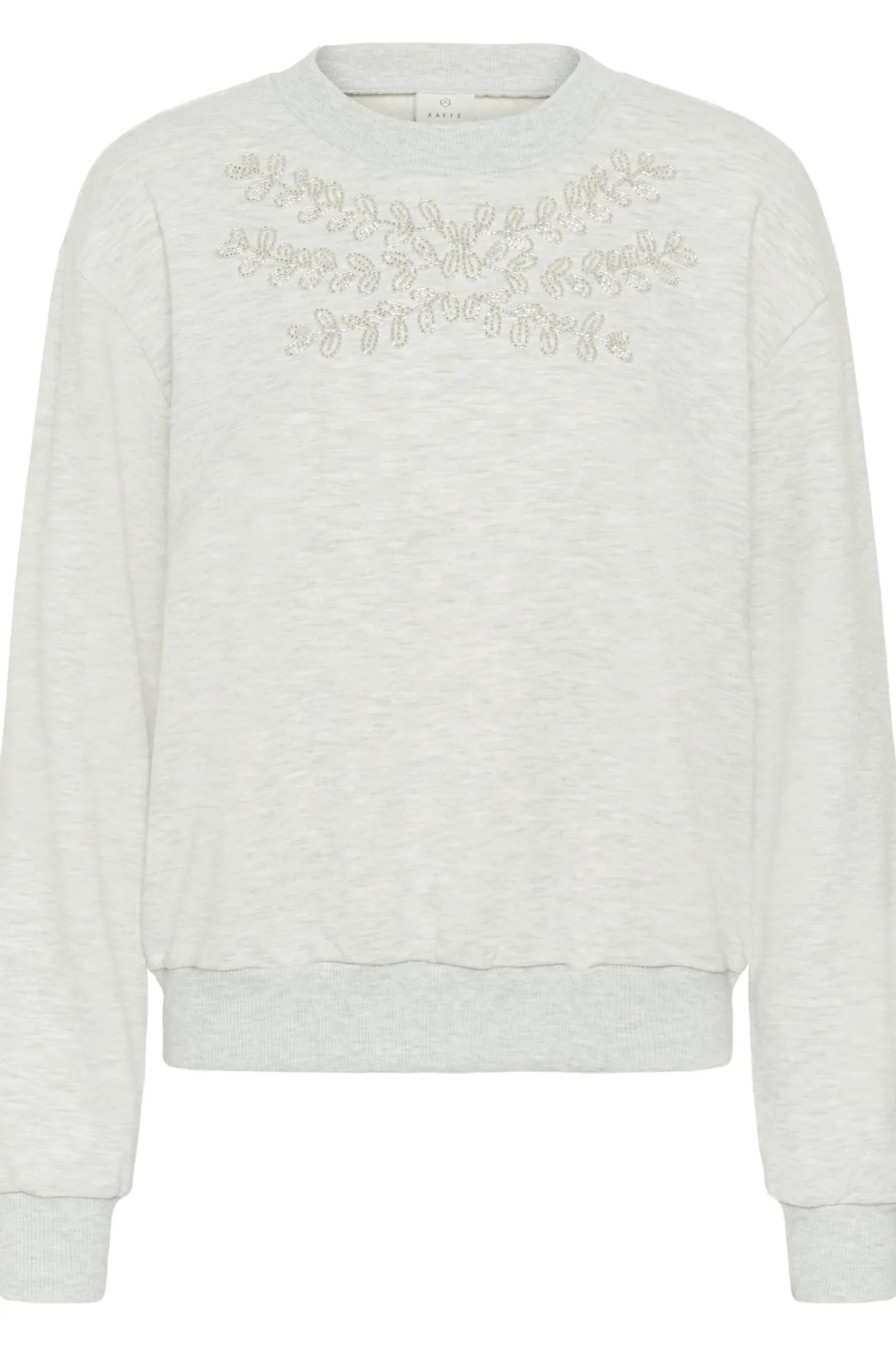 KAdaniela Sweatshirt Light Grey Melange 100126 10511169