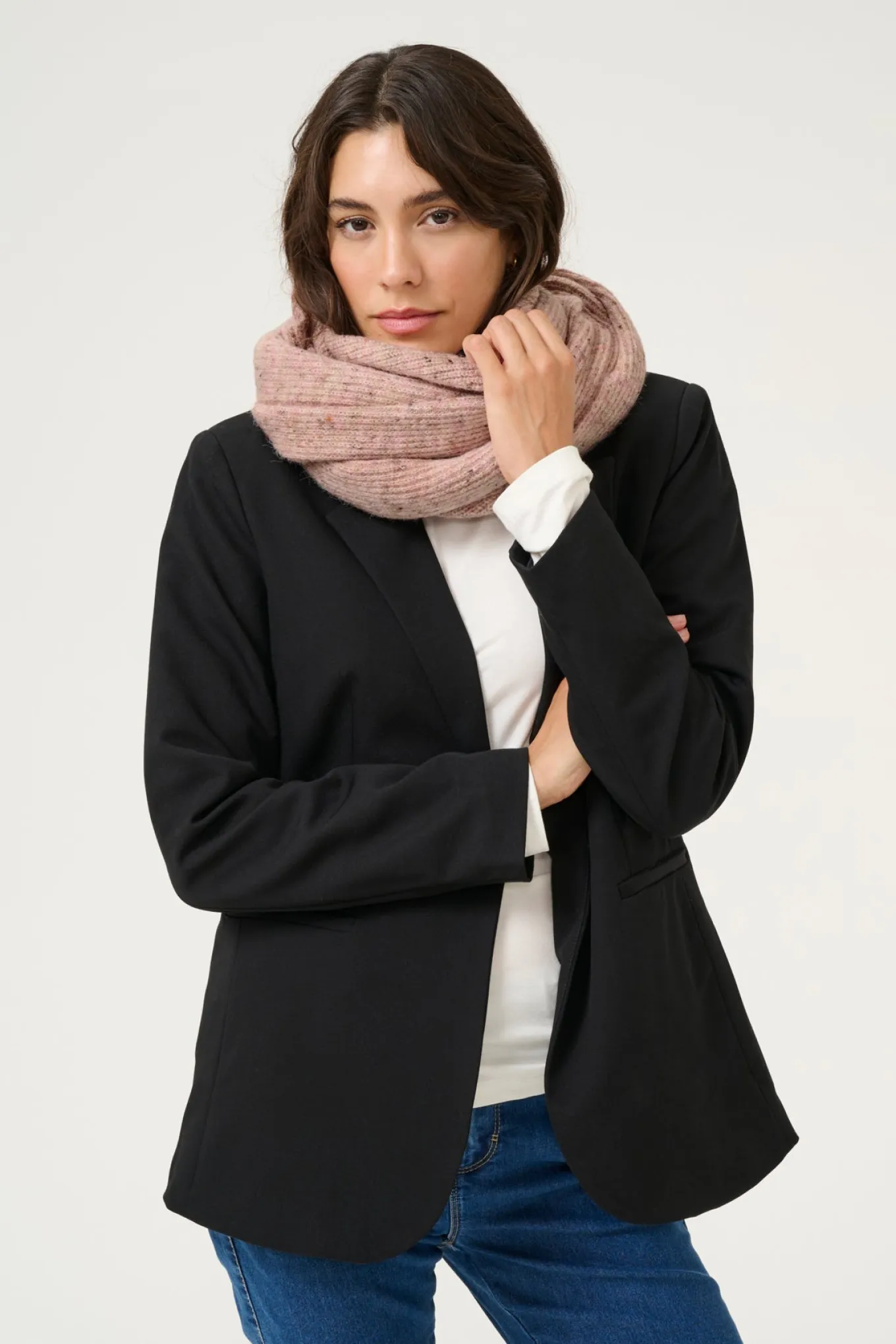 KAfika Scarf Ash Rose Melange 10509863