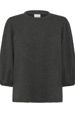 KAjanna Jersey Blouse Black Oyster