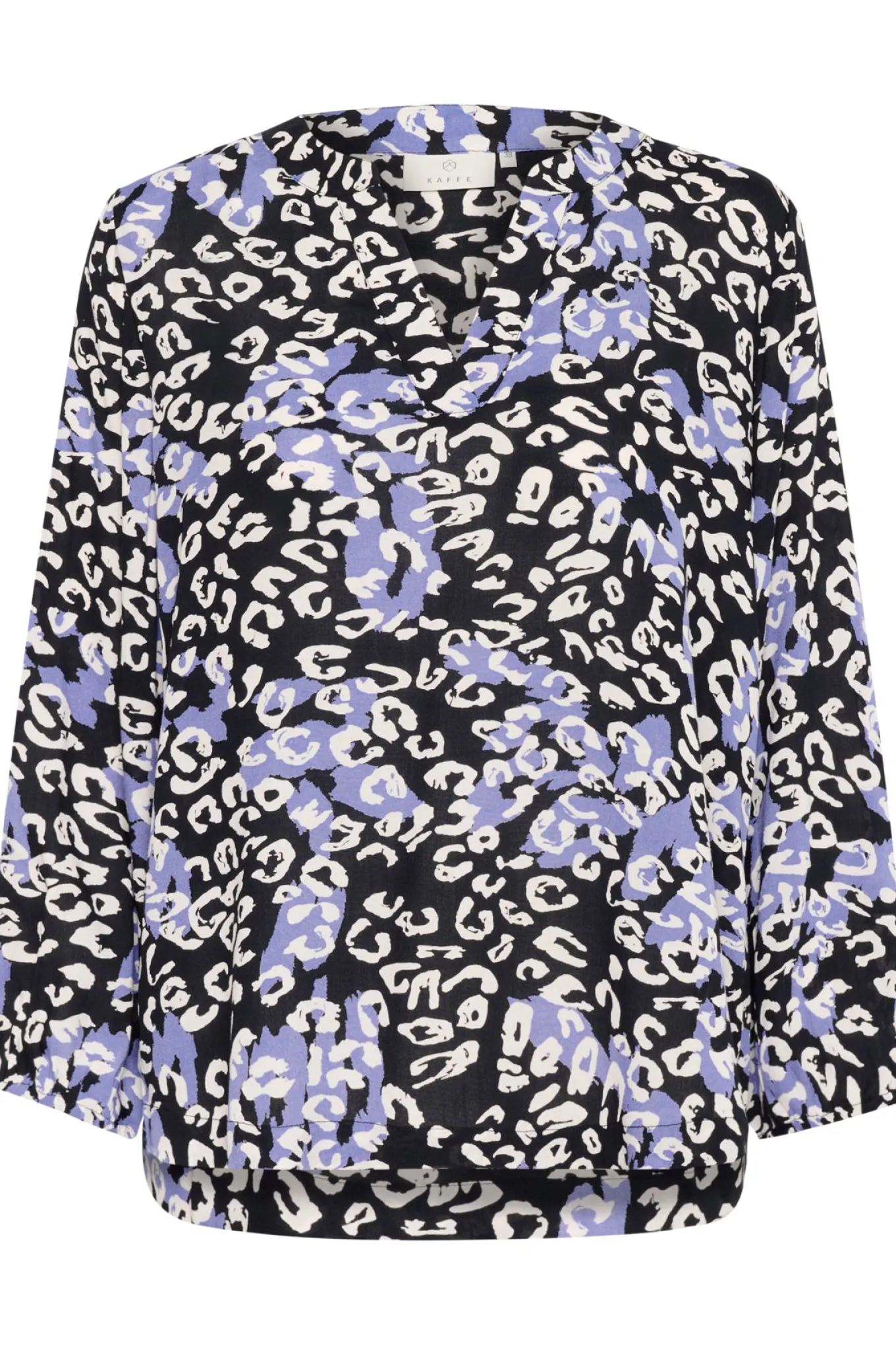 KAjanne Blouse Blue Leopard