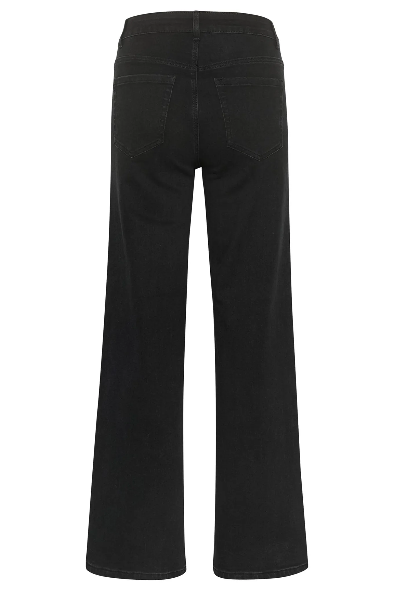 KAkarla HW Flared Jeans Black deep 10507619