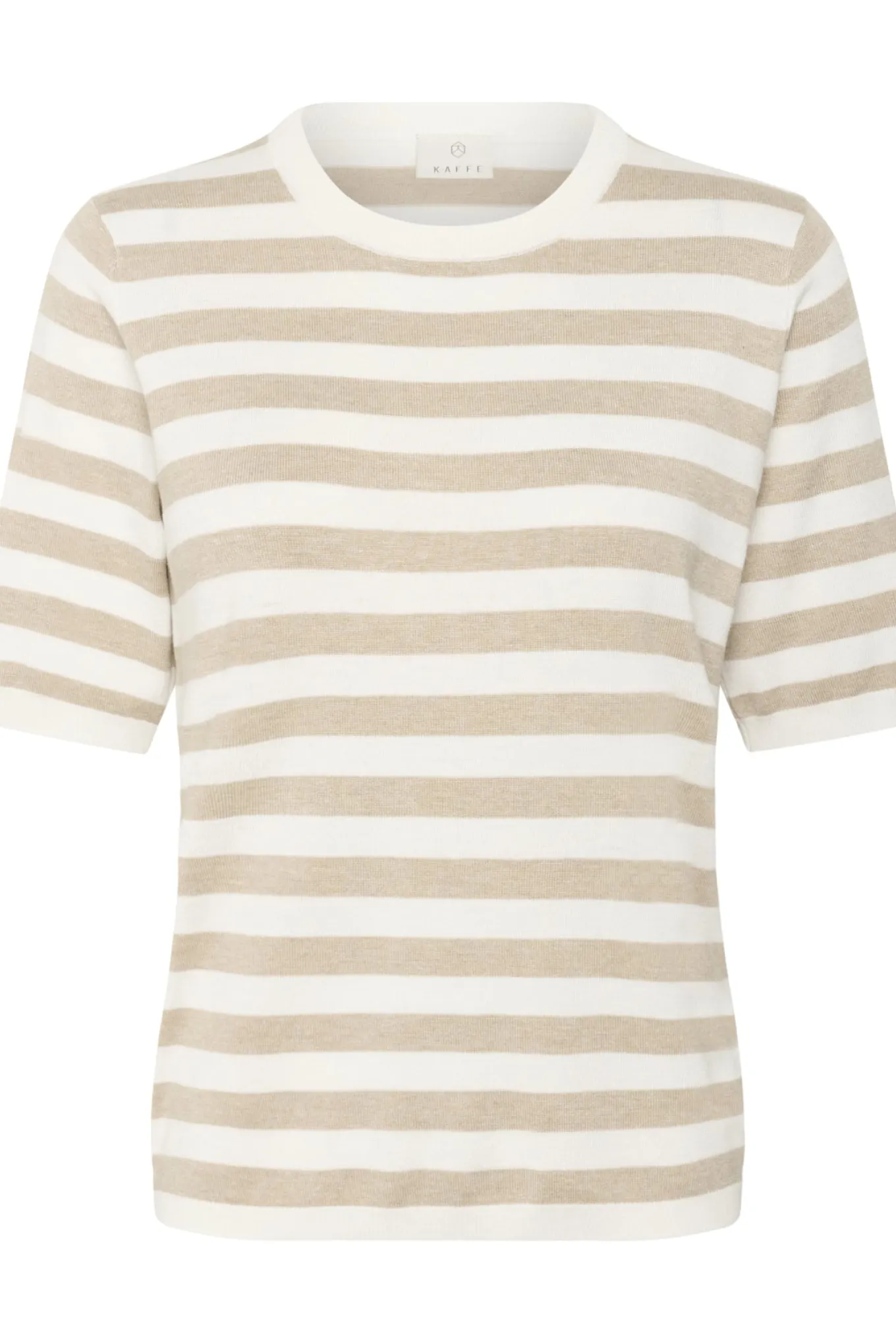 KAlizza Striped Knit Chalk/Feather Grey Mel. Stripe