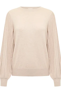 KAlone Knit Pullover Classic Sand Melange 10507905