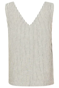 KAmilia Top Chalk/Black Stripe 10508426