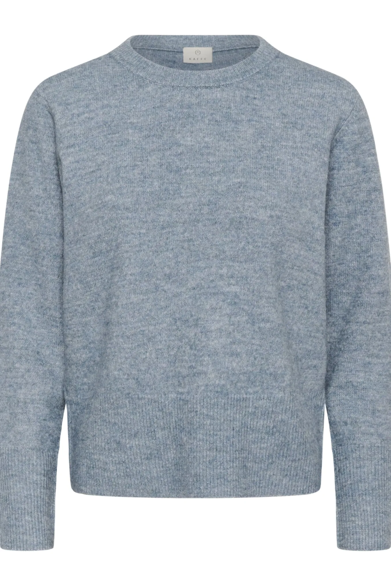 KAniel Crew Neck Pullover Windward Blue Melange 10510744