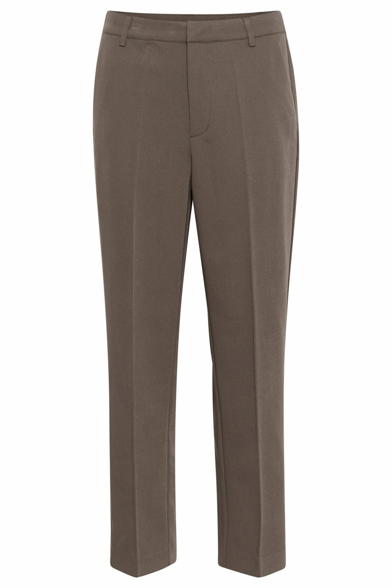 KAsakura Zipper Pants Major Brown
