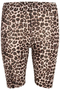 KAsally Jersey Shorts Feather Gray Leo Print 10507769