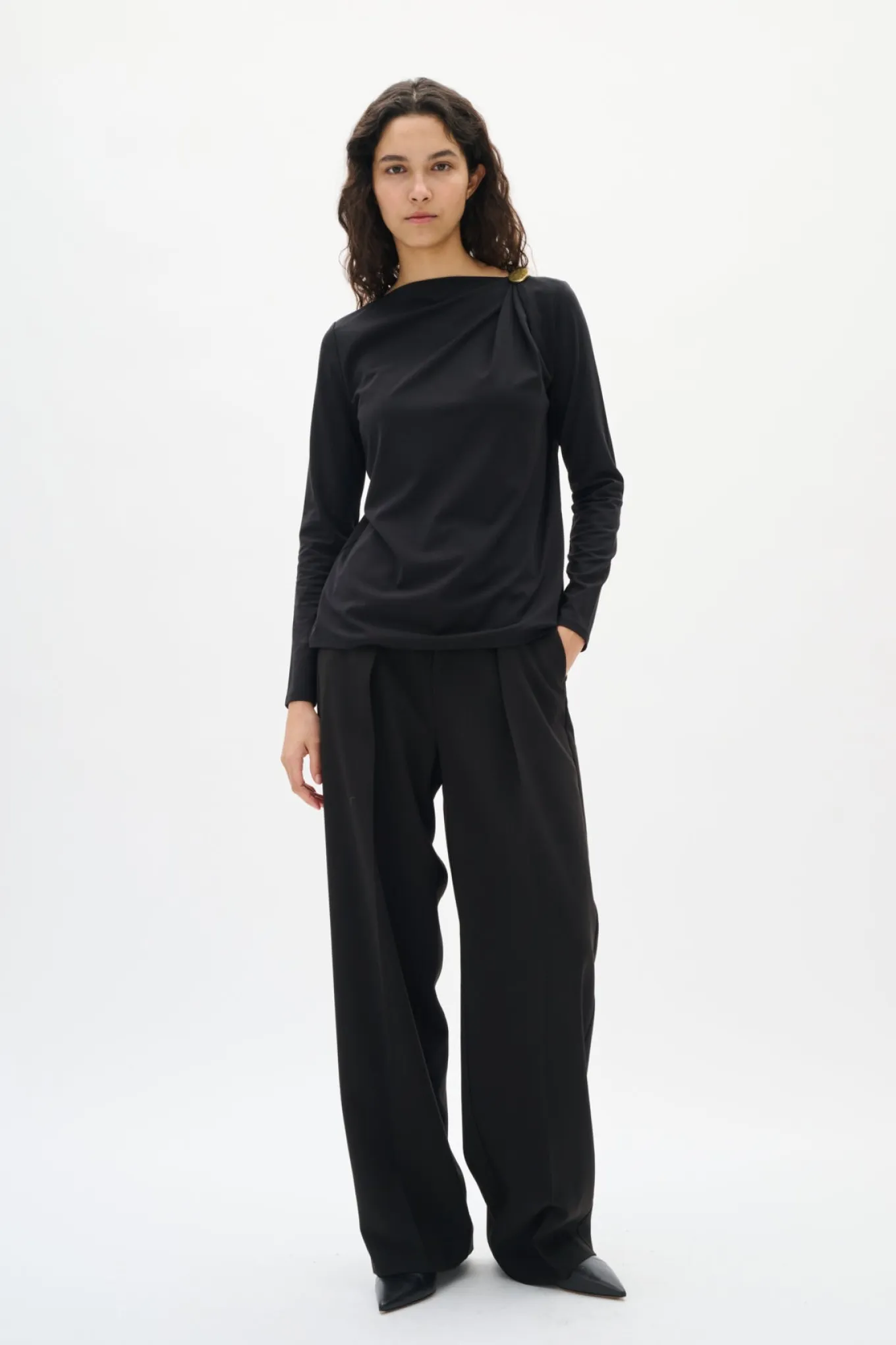 KASEYIW BLOUSE Black 194008 30112118