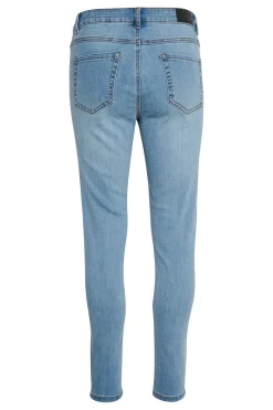 KAsinem HW 7/8 Jeans Light Blue Washed Denim 10506130