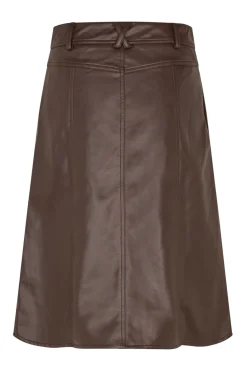 KatelynLL Midi Skirt 59 Brown 254022000