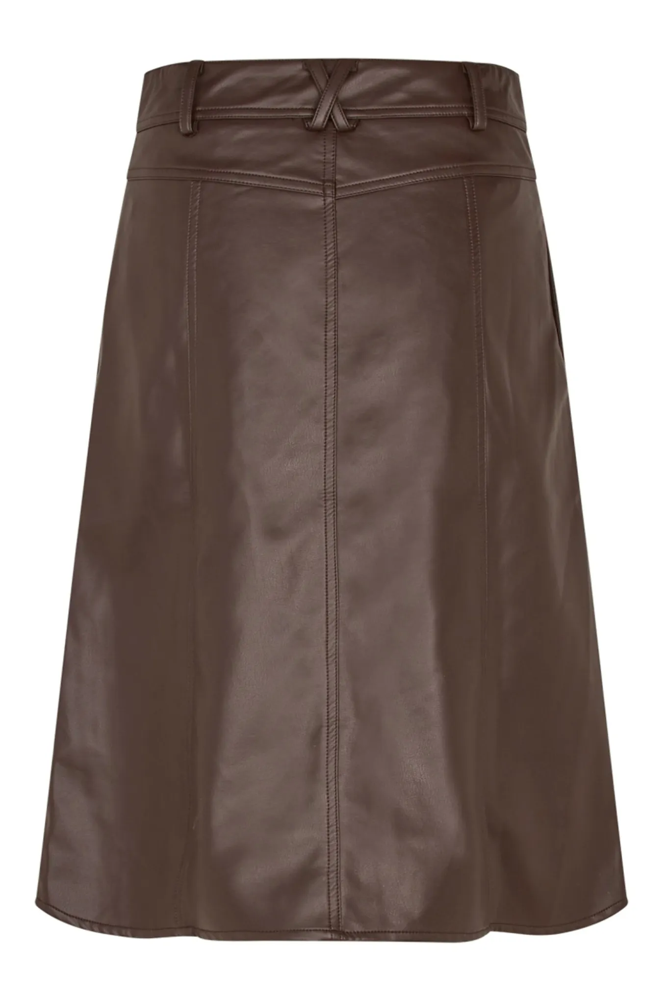 KatelynLL Midi Skirt 59 Brown 254022000