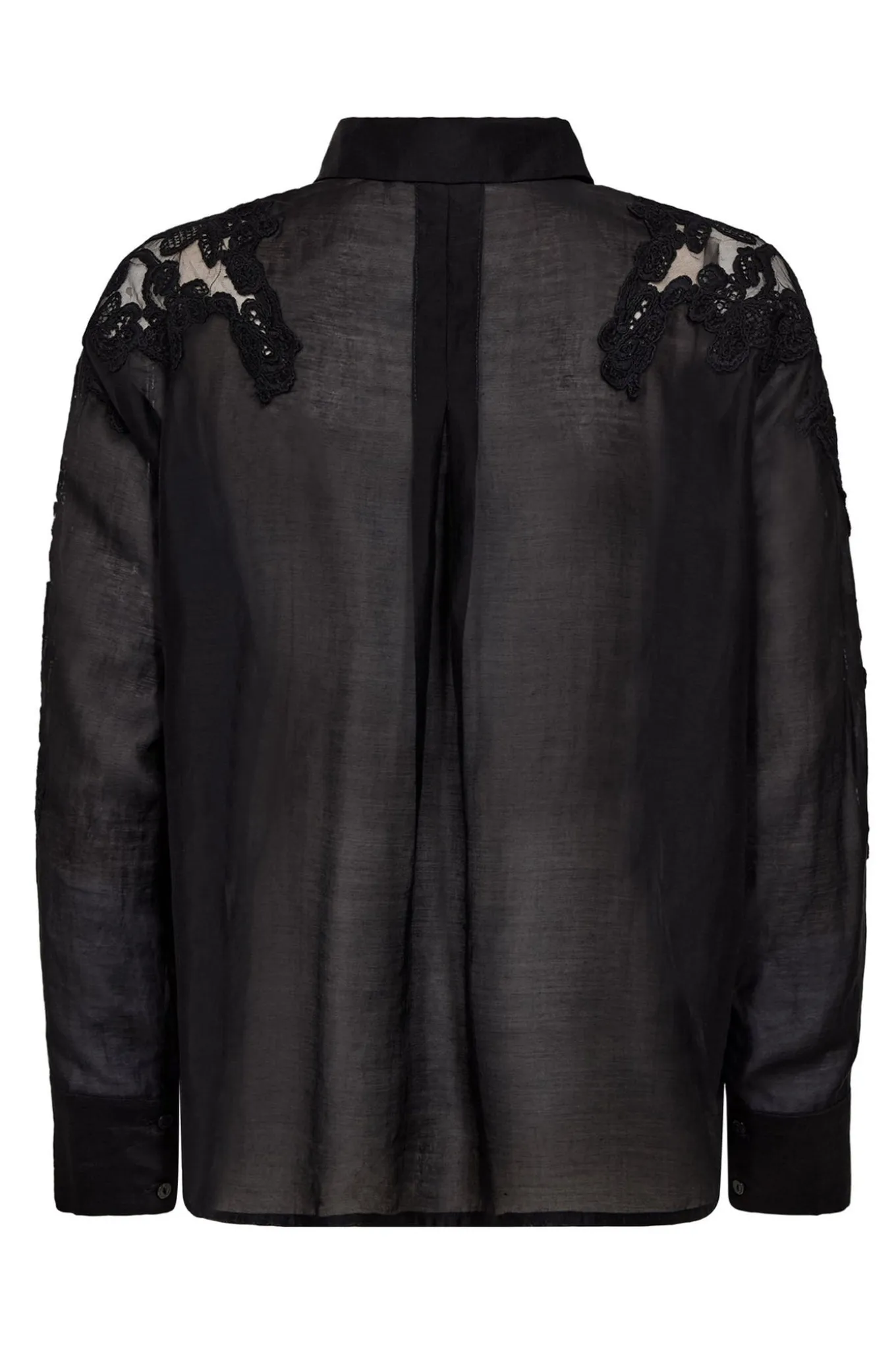 KawaCC Embroidery Shirt 96Black 35988