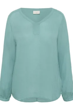KCami LS Blouse Teal 10580001