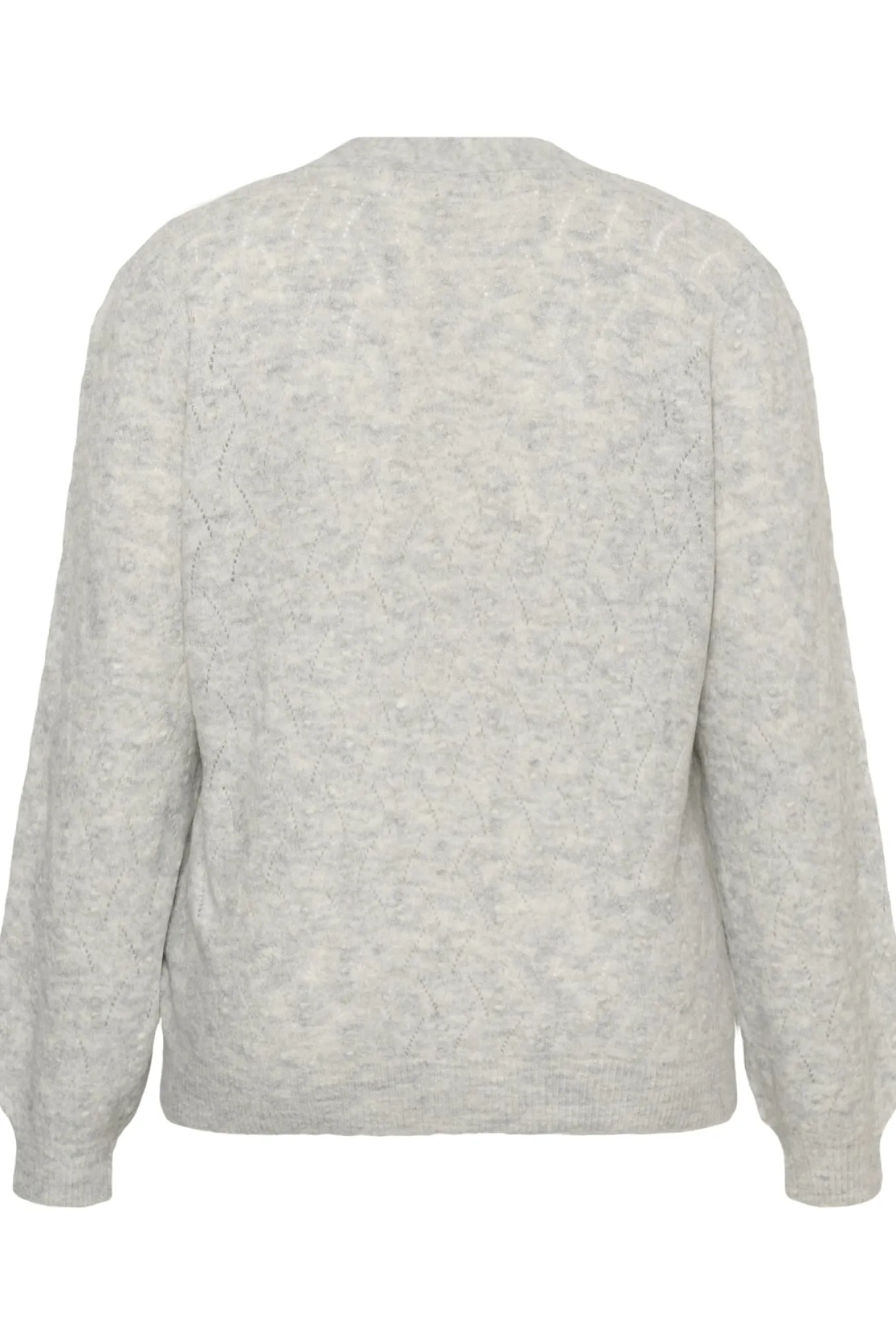 KCanita Knit Cardigan Light Grey Melange