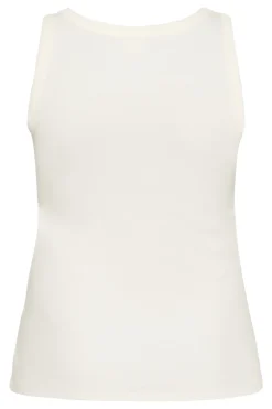 KCcarina Rhinestone Tank Top Chalk
