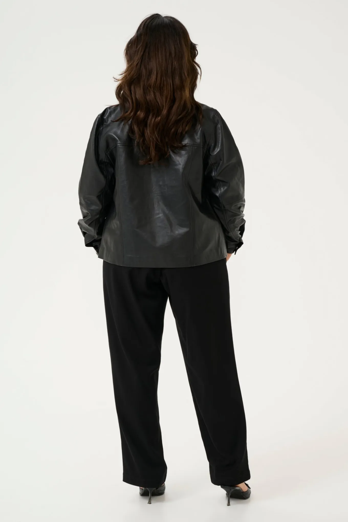 KCcassy Leather Jacket Black deep 10583029