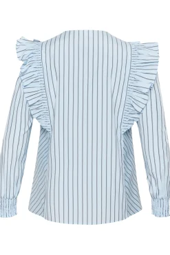 KCjerria Blouse Celestial Blue/Dark Stripe 10582603