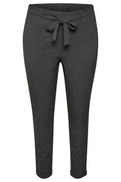 KCjia Belt Pants Dark grey melange 10580008