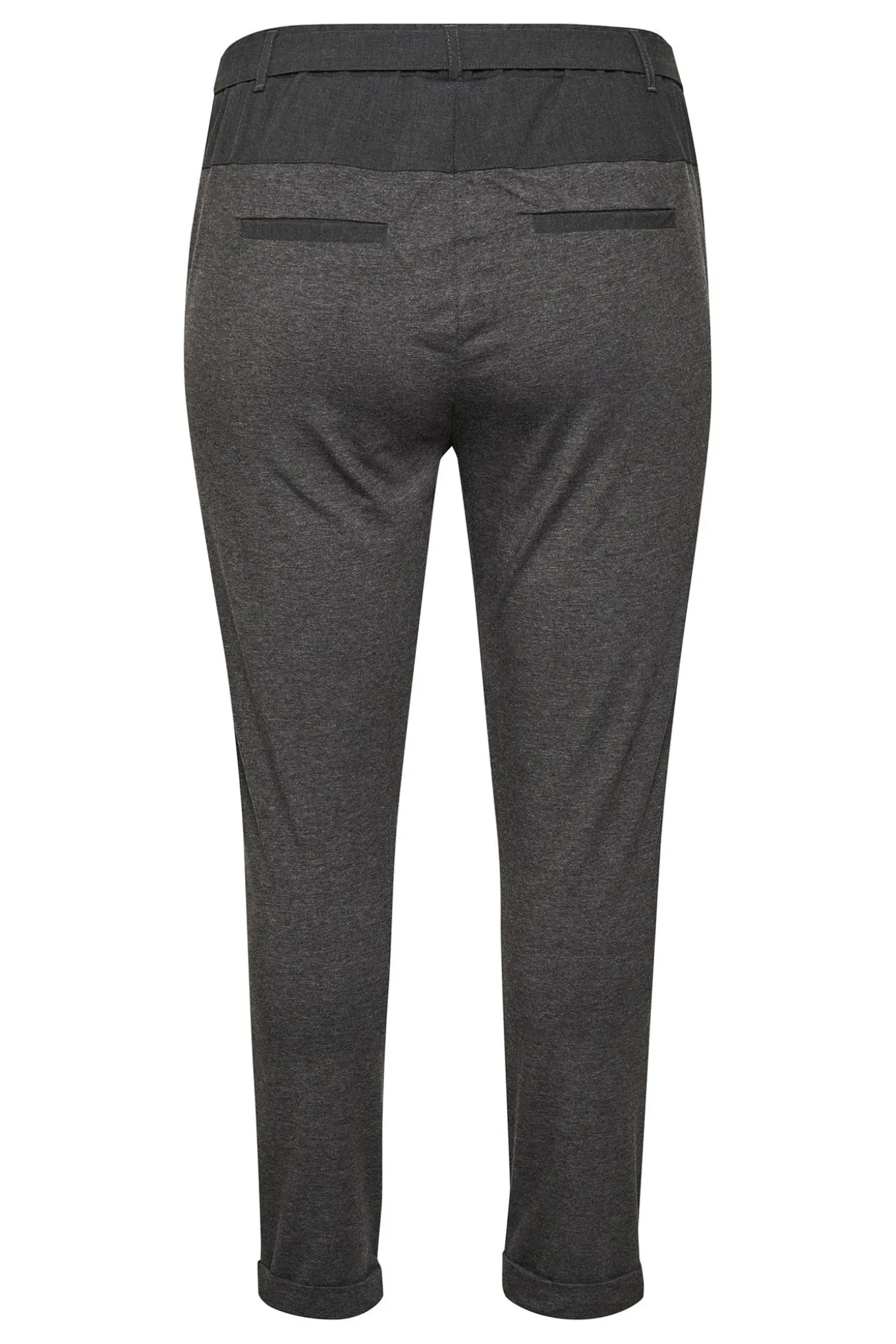 KCjia Belt Pants Dark grey melange 10580008