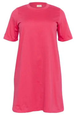 KCjuly TShirt Dress RASPBERRY