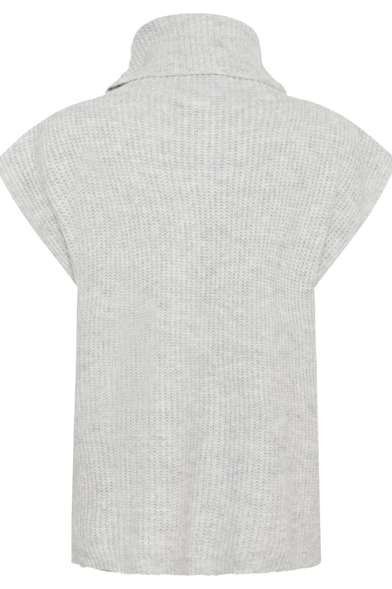 KCmala Knit Poncho Grey Melange 10583504