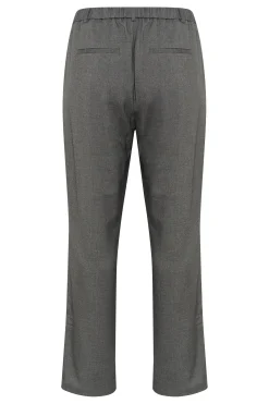 KCmerla Straight Pants Dark grey melange 10582712