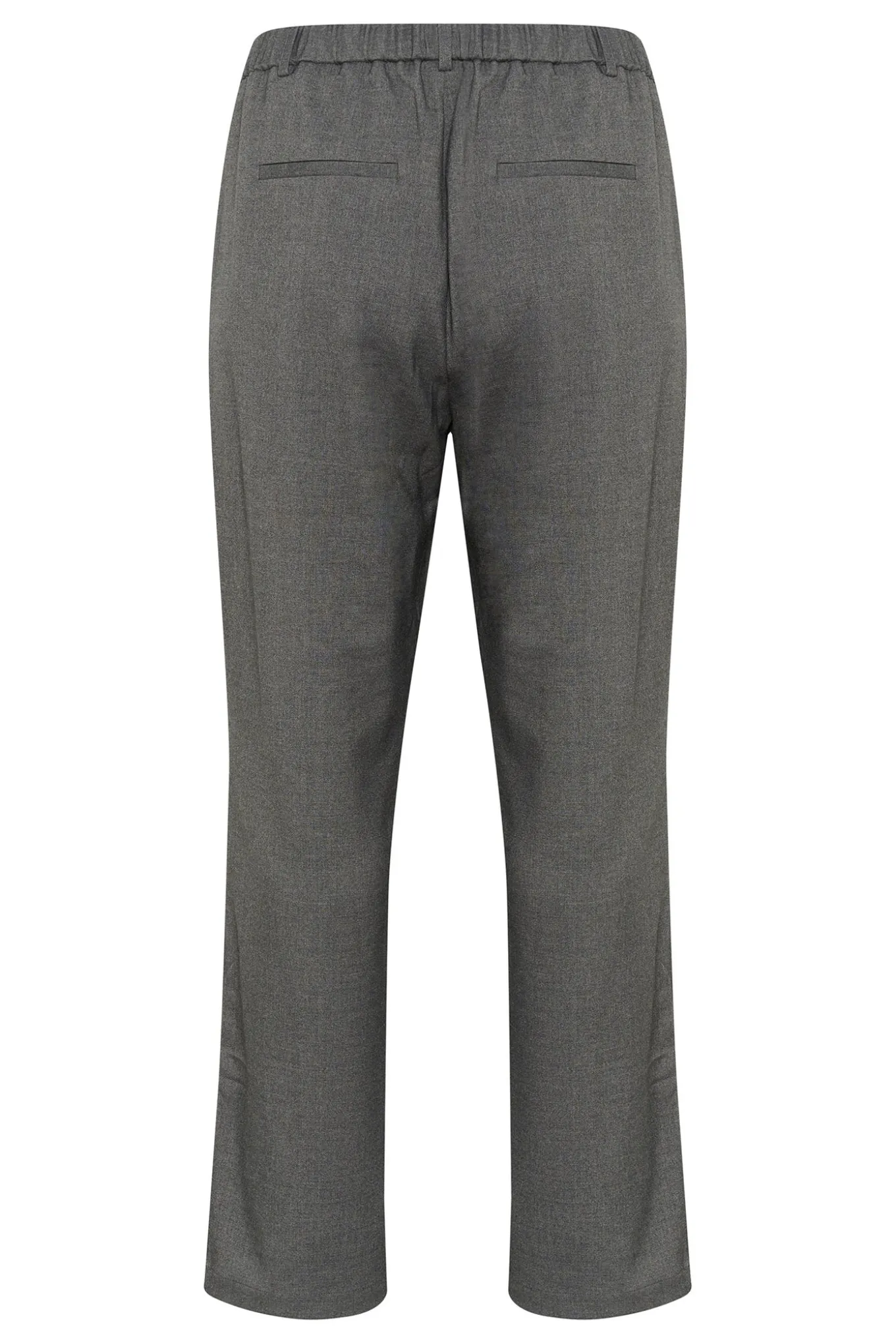 KCmerla Straight Pants Dark grey melange 10582712