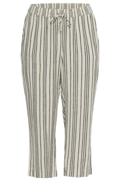 KCmille Cropped Pants Moonstruck / Black Stripe 10583098
