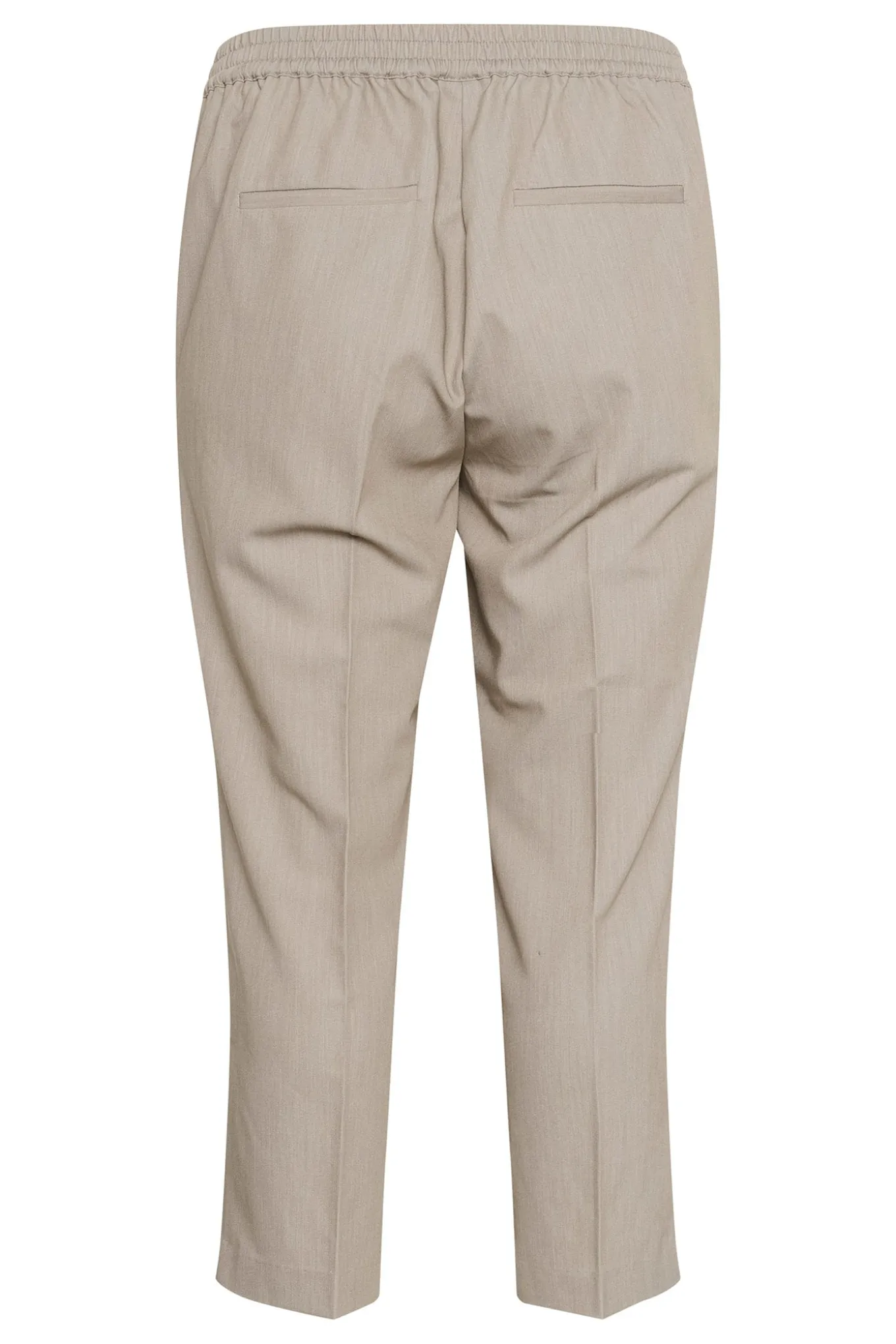 KCsakira Cropped Pants Elephant Skin Melange 10580650