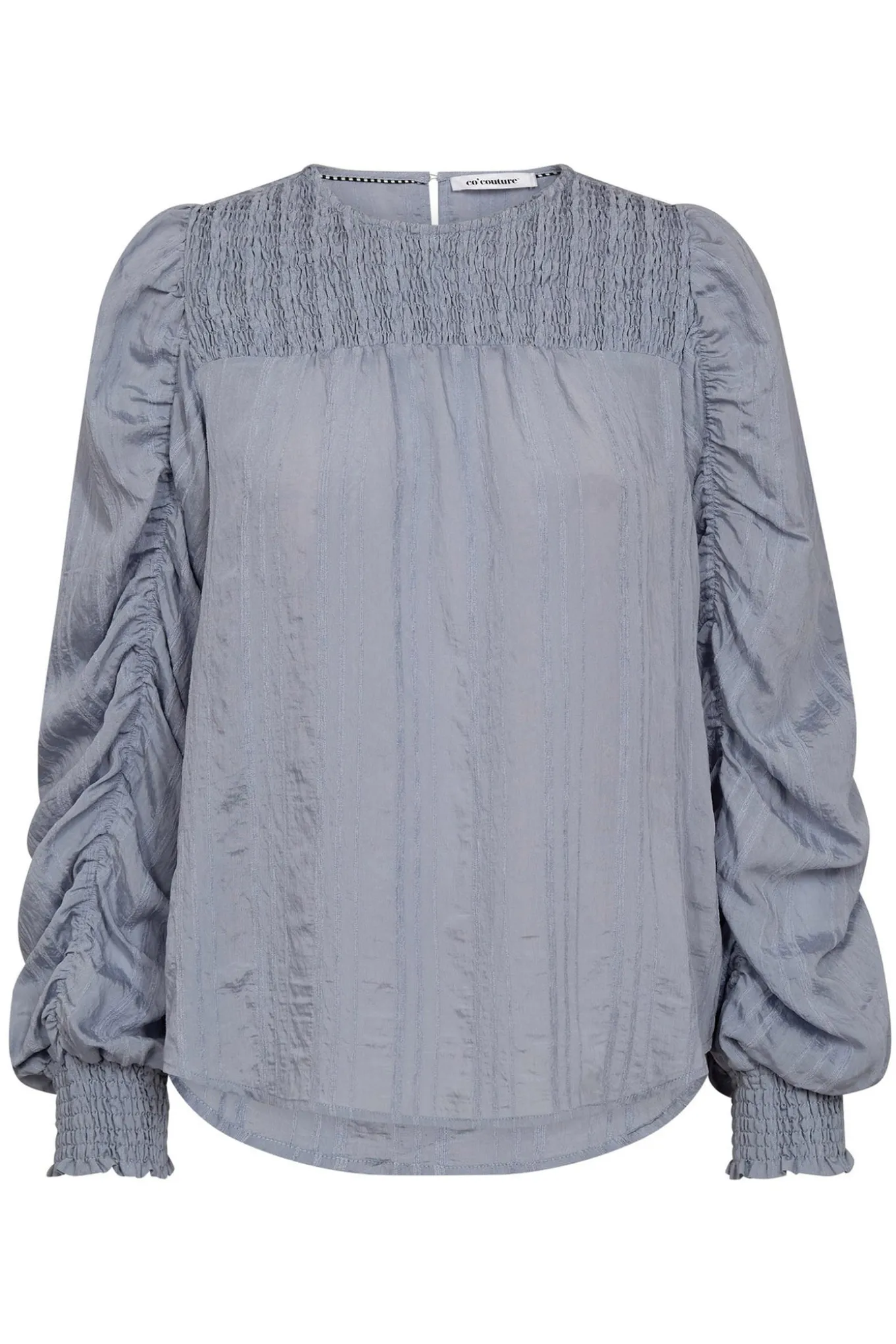 KesiCC Drape Sleeve Blouse 23Pale Blue 45023