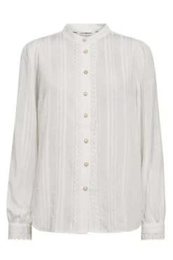 KesiCC Lace Shirt 4000White 35960